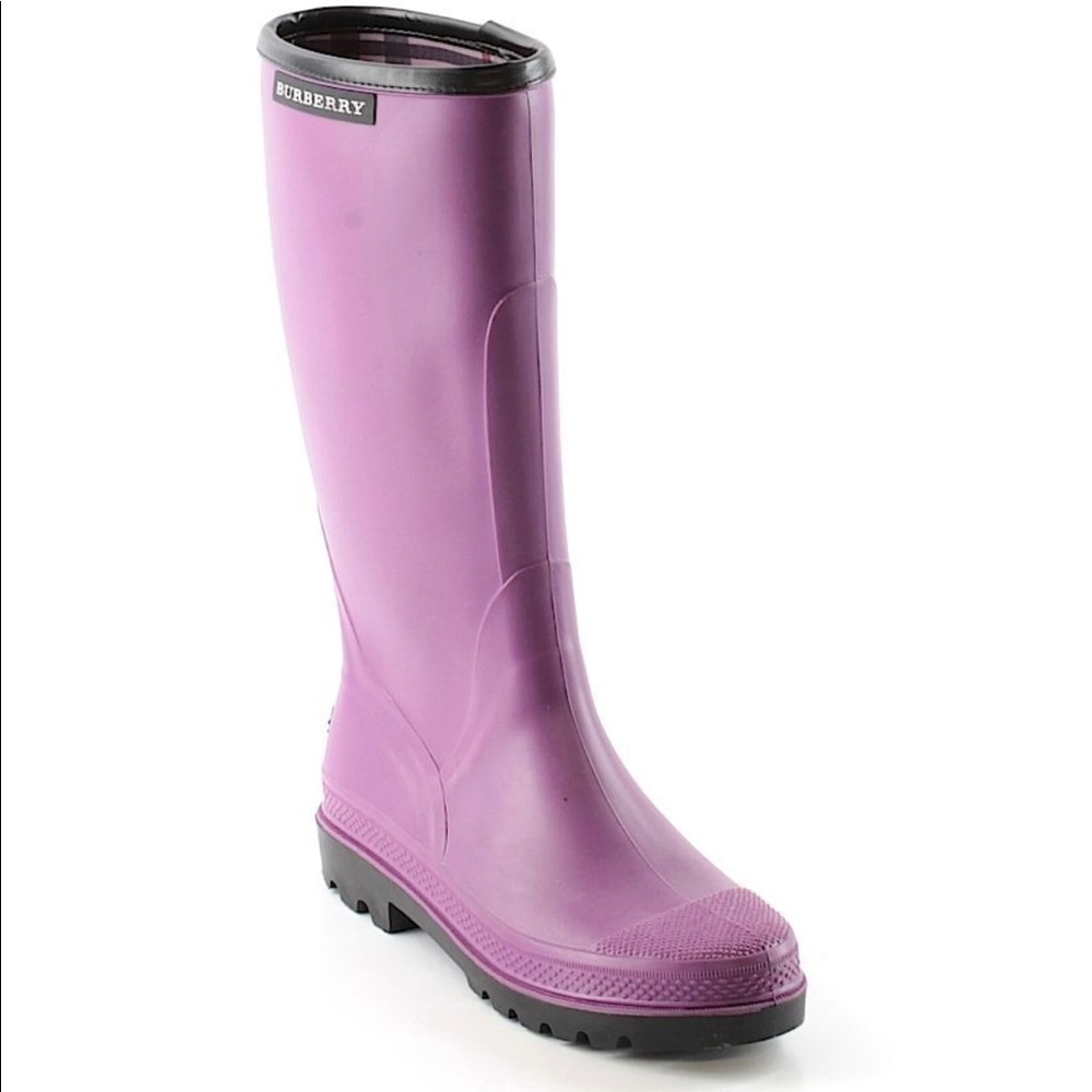 BURBERRY Rainboots. SAME DAY SHIPPING - Picture 2 of 6